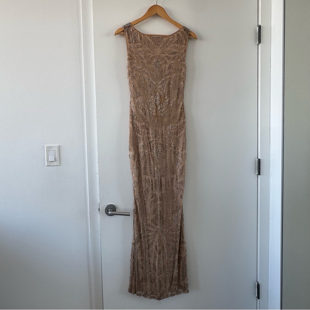 Parker Beaded Silhouette Gown